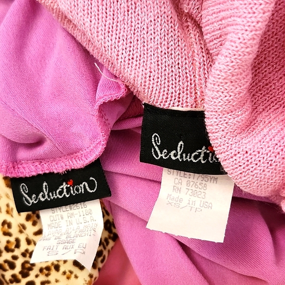 VERY Y2K!!PRE-LOVED&NWOT BUNDLE OF SIRENS & SEDUCTION SLEEVELESS TOPS-XS/S - Picture 4 of 4